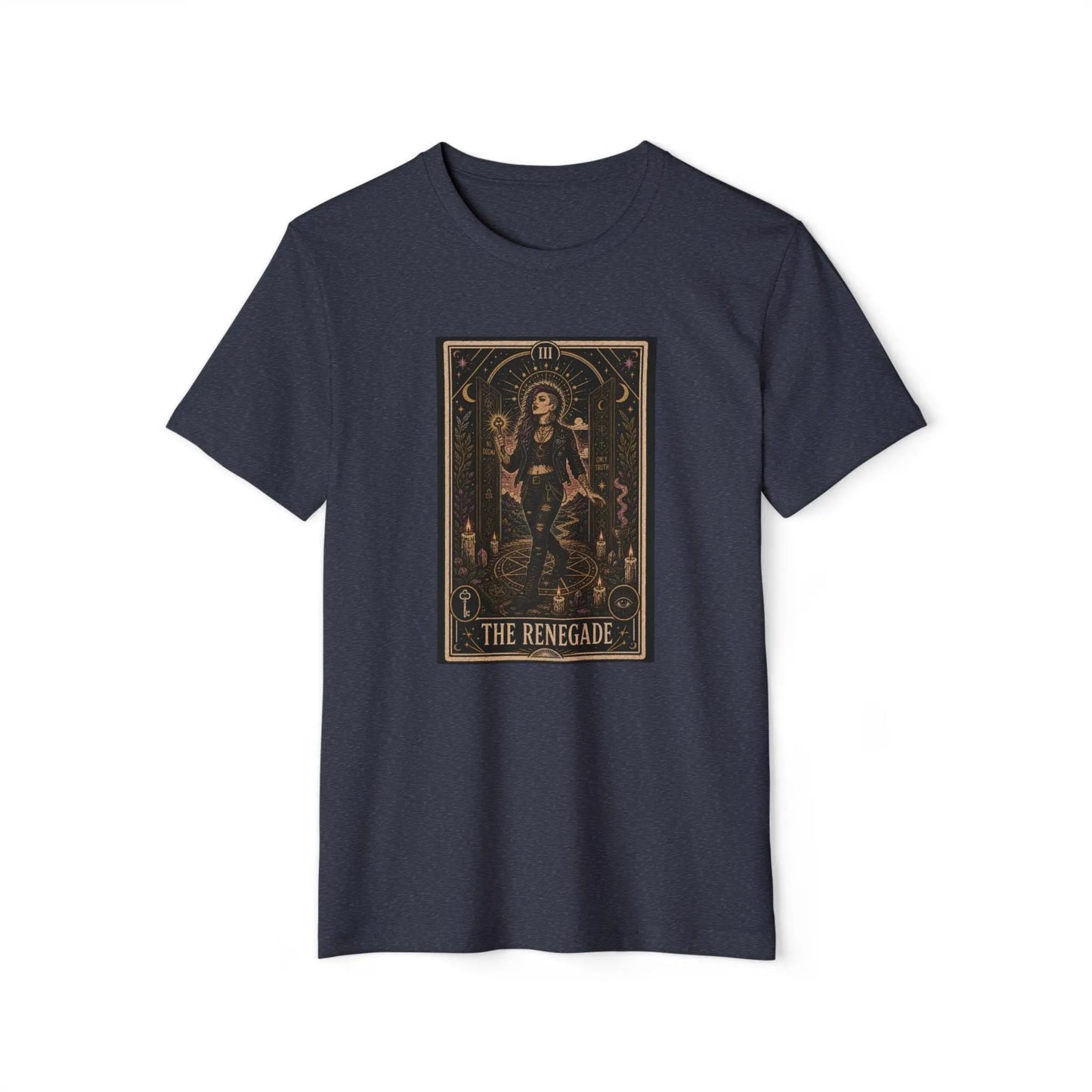 The Renegade Tarot Card Tee: The Ritual of Truth Printify