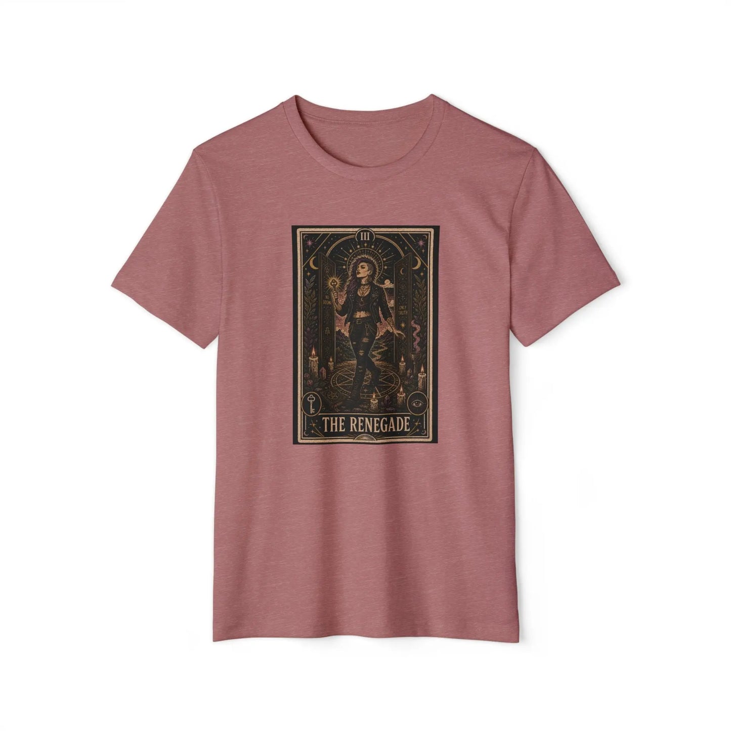 The Renegade Tarot Card Tee: The Ritual of Truth Printify