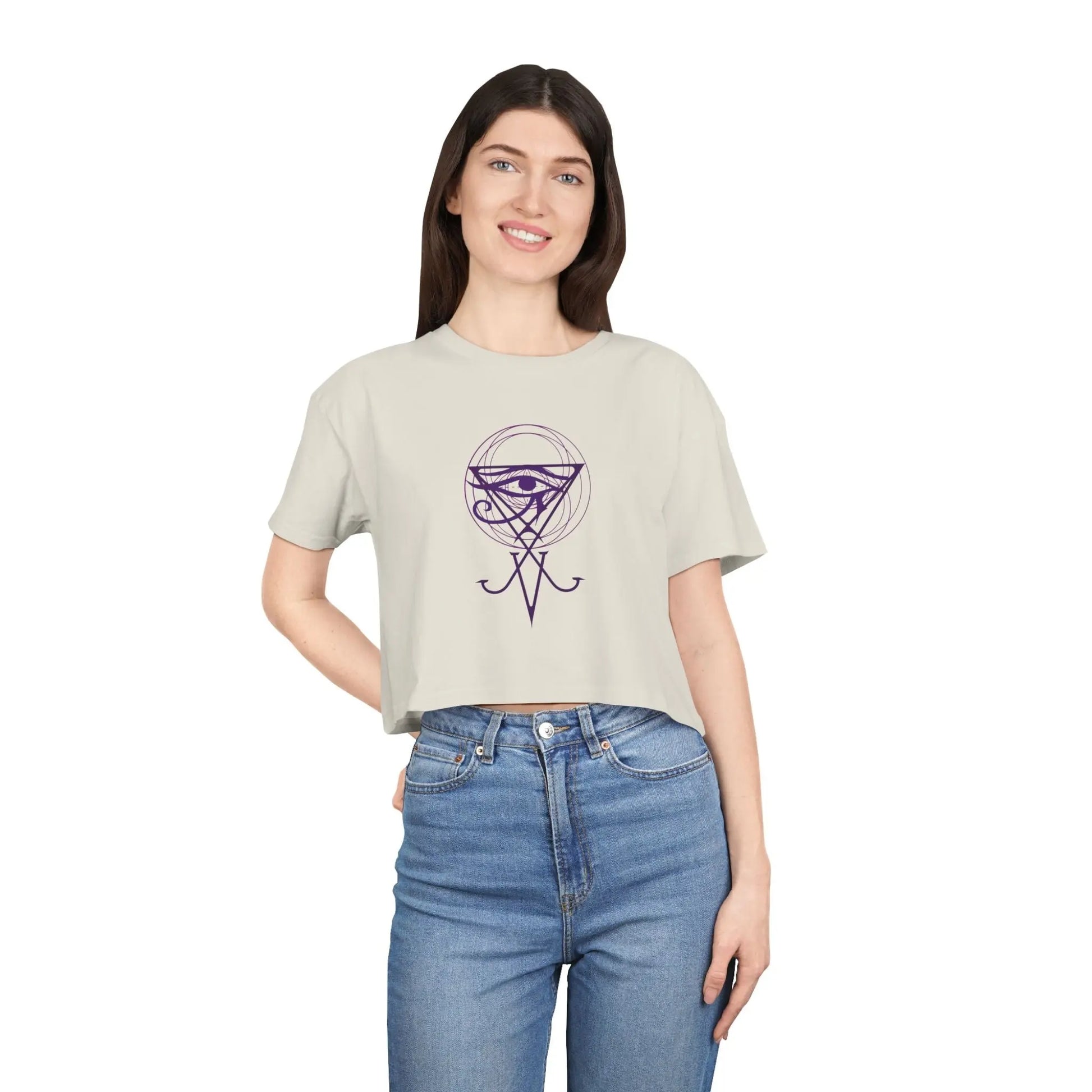 Veil Lifter Crop Tee Printify