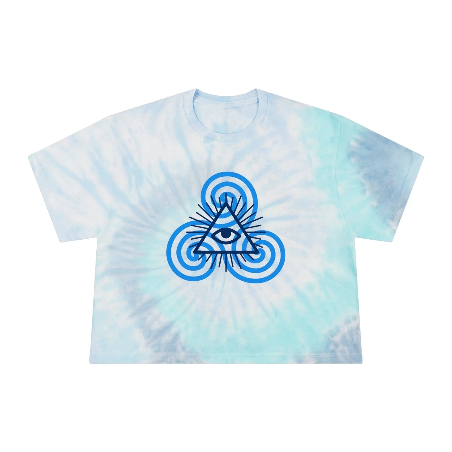 Voice of Truth Tye-Dye Crop Tee Printify