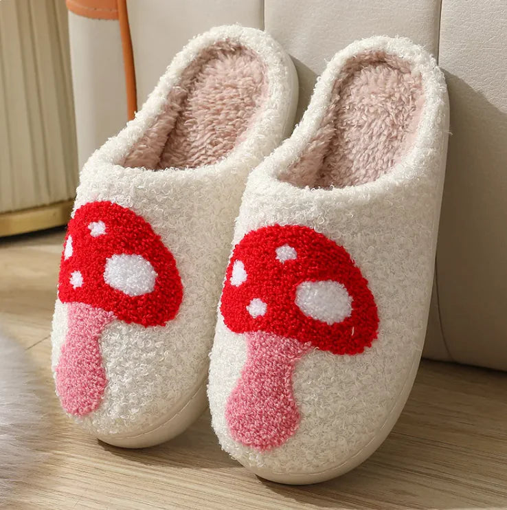 Women's Mushroom Slippers