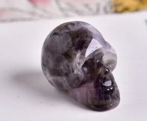 Crystal Amethyst Skull