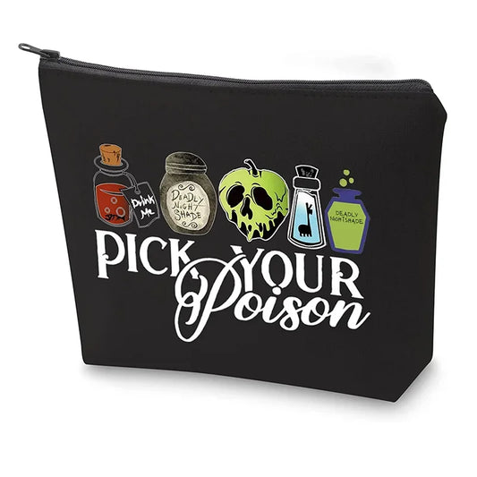 Pick Your Poison Witchy Zip Bag