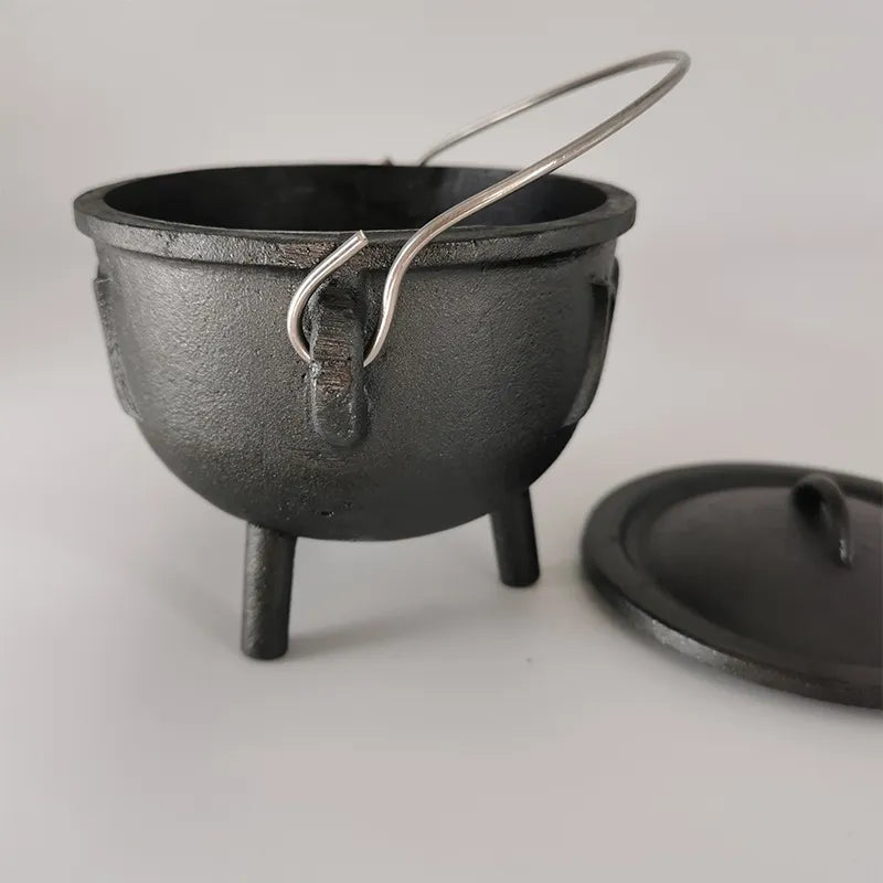 Mini Cast Iron Cauldron – Triple Moon Magick