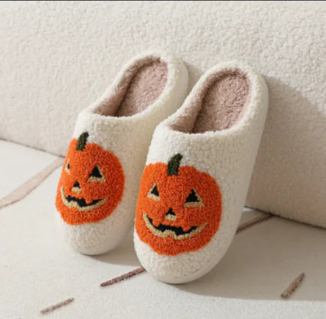 Jack-O-lantern Slippers