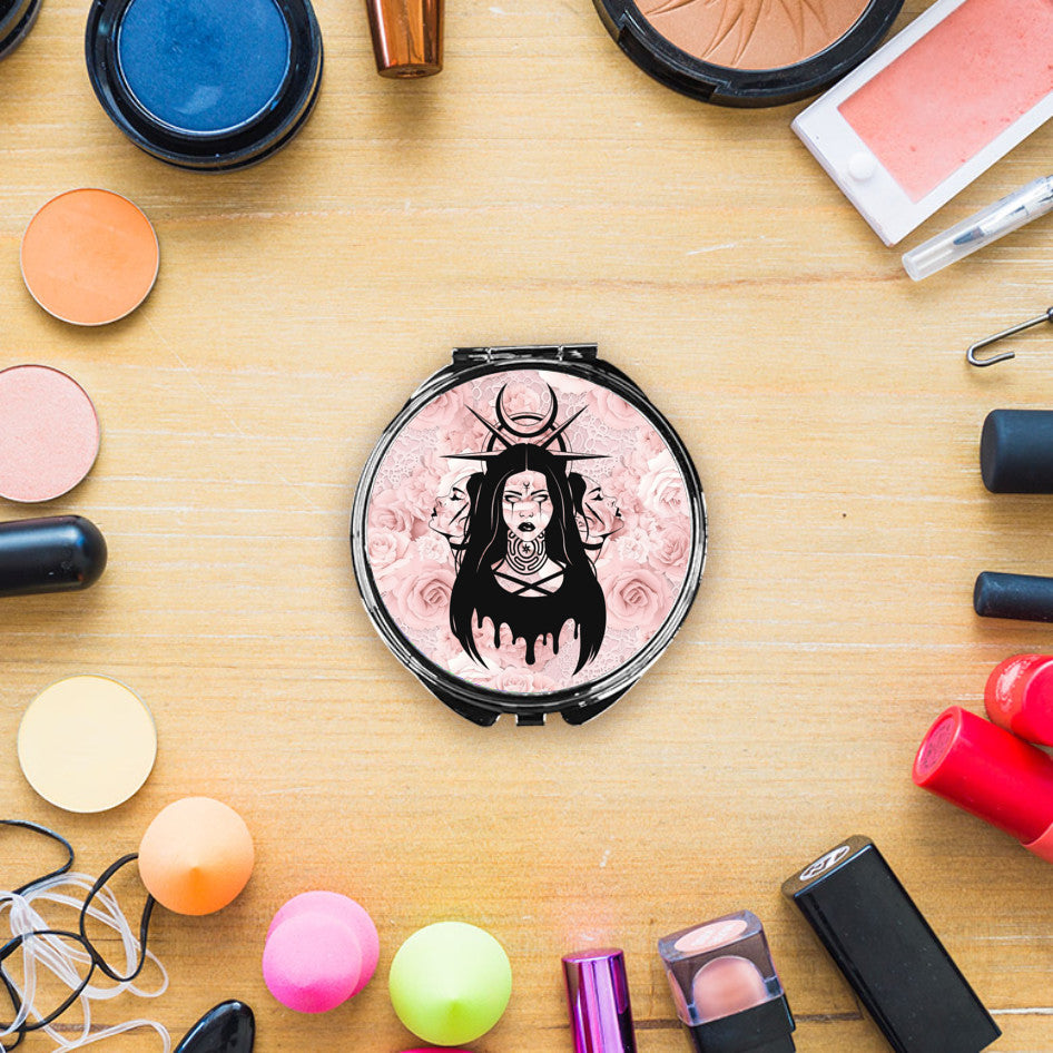 Hecate Compact Mirror Round