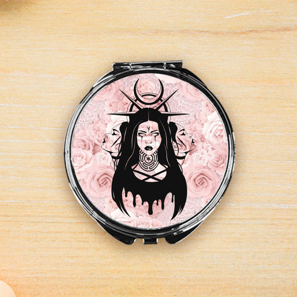 Hecate Compact Mirror Round