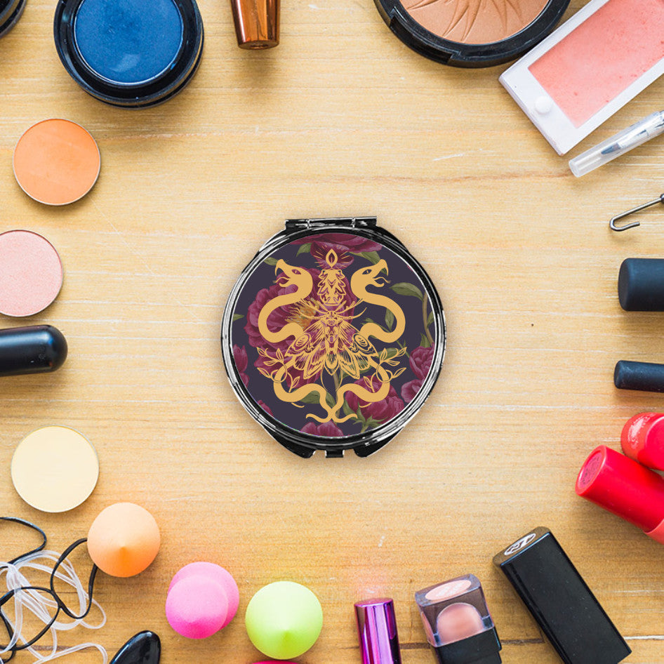 Symbols Compact Mirror Round