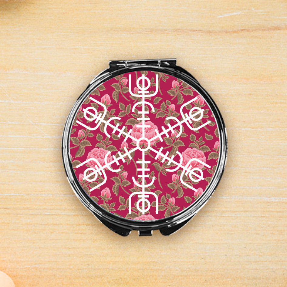 Rune Compact Mirror Round