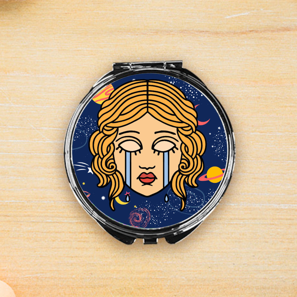 Cosmic Release Compact Mirror Round