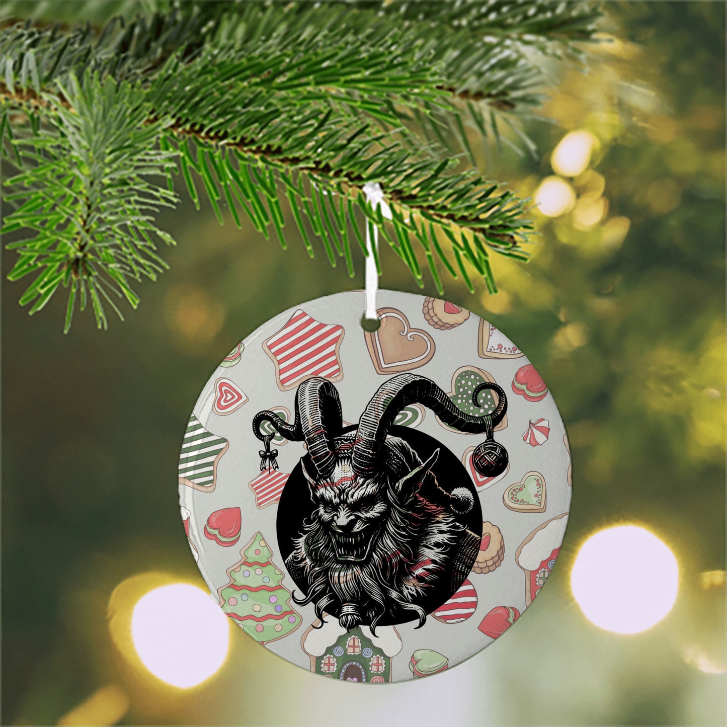 Creepy Krampus Ornament