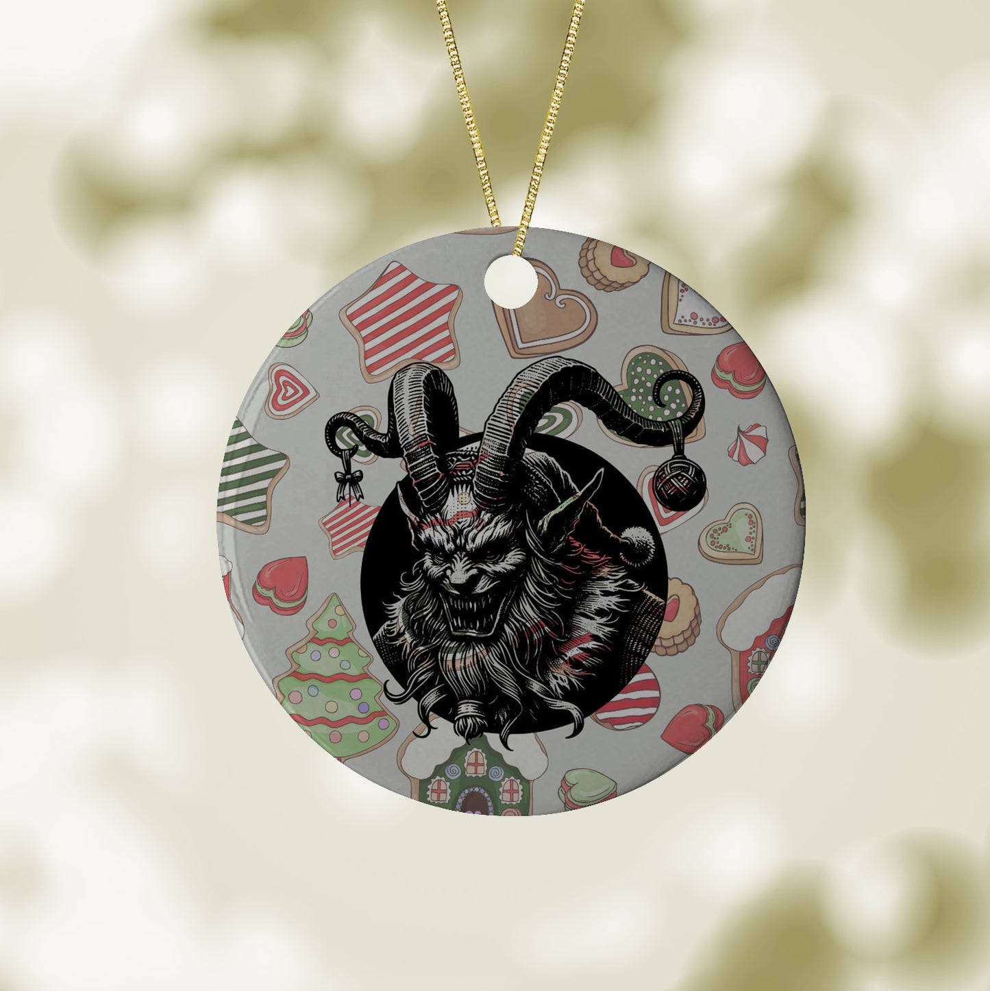 Creepy Krampus Ornament