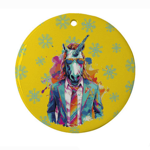 Dashing Dream Unicorn Ornament