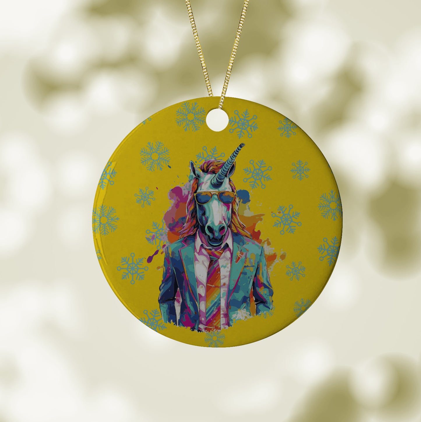 Dashing Dream Unicorn Ornament